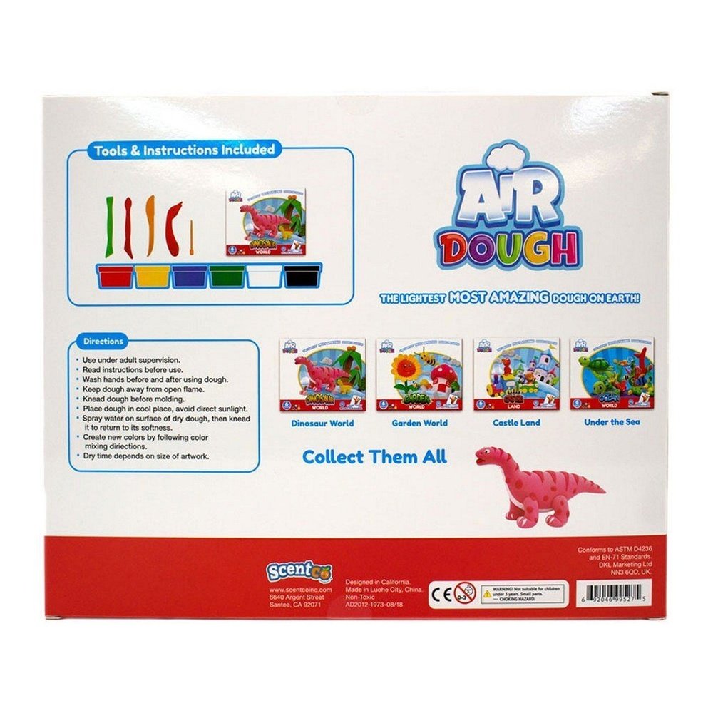 Scentco Air Dough Dinosaur World Activity Set