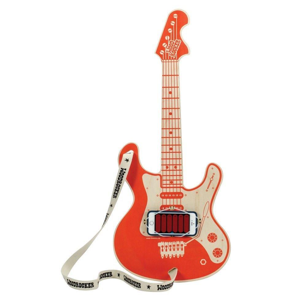 Schylling Toys Wood Rocker Guitar