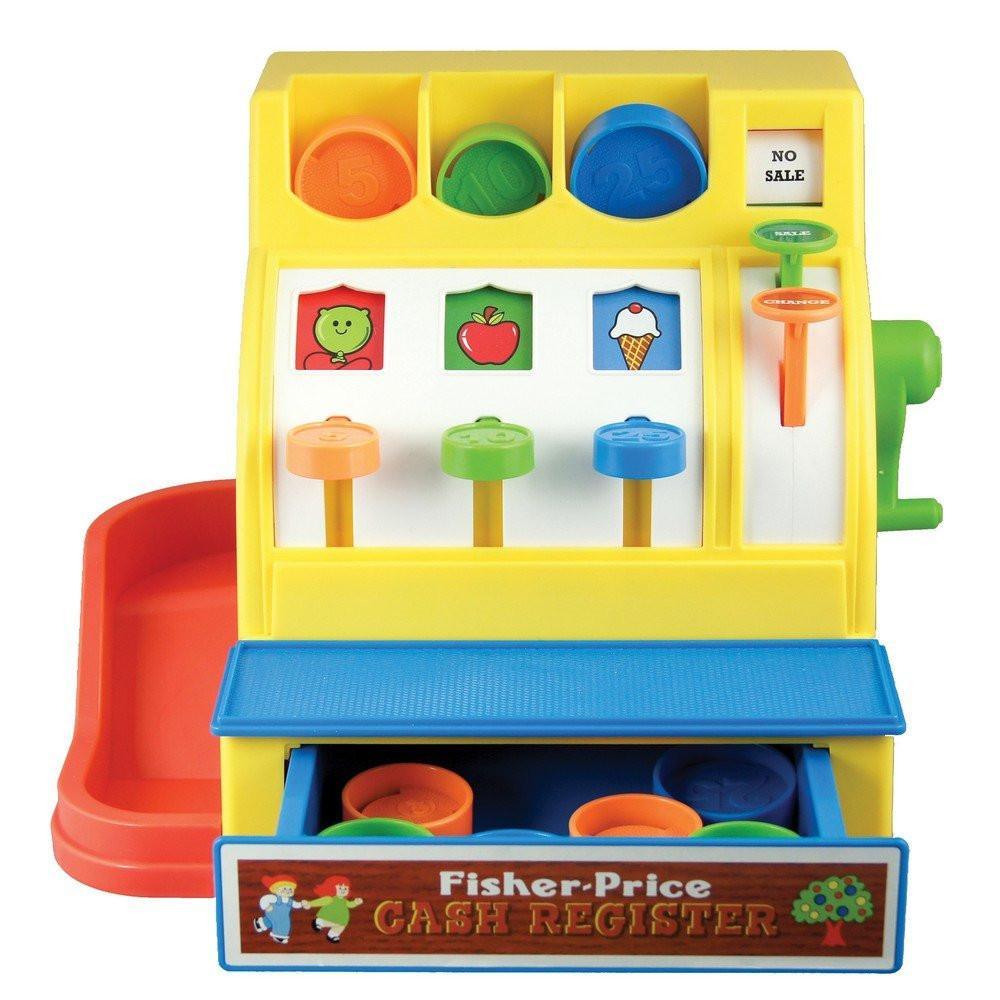 Vintage Fisher Price Toy Cash Register