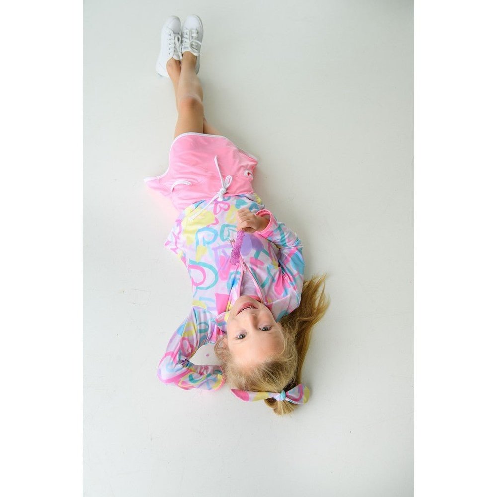 SET Athleisure by Lullaby Set Heather Half Zip Heart
