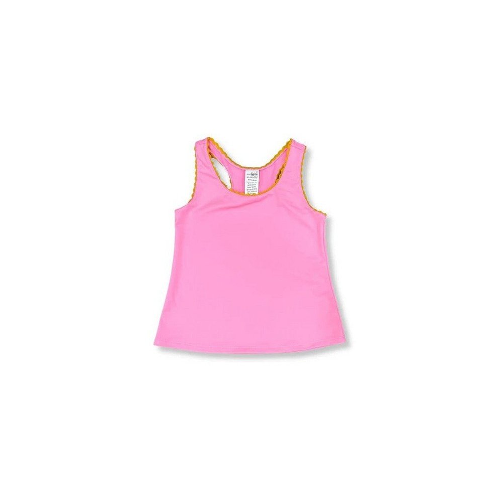 SET Athleisure by Lullaby Set Bridget Basic Long Sleeve Tee-Pink