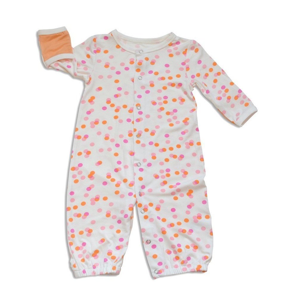 Silkberry Baby Bamboo Converter Gown Confetti Sprinkles