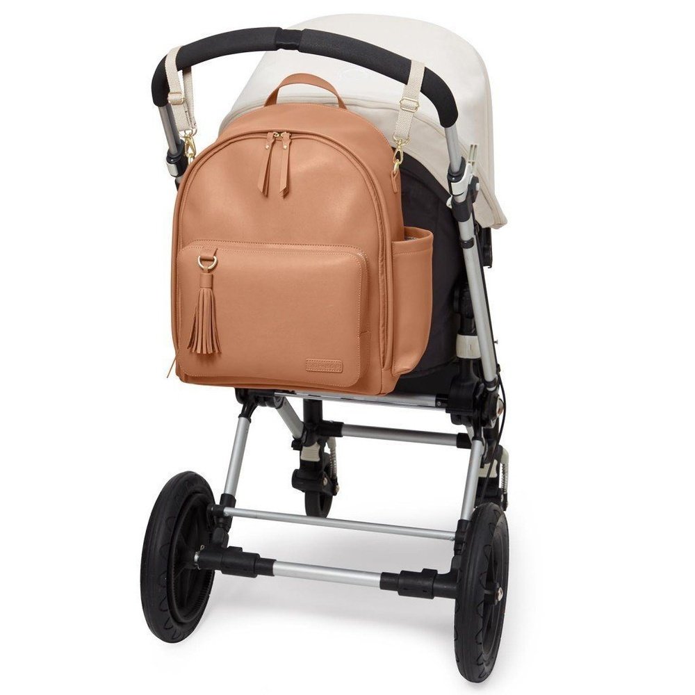 Skip Hop Greenwich Backpack Diaper Bag Caramel
