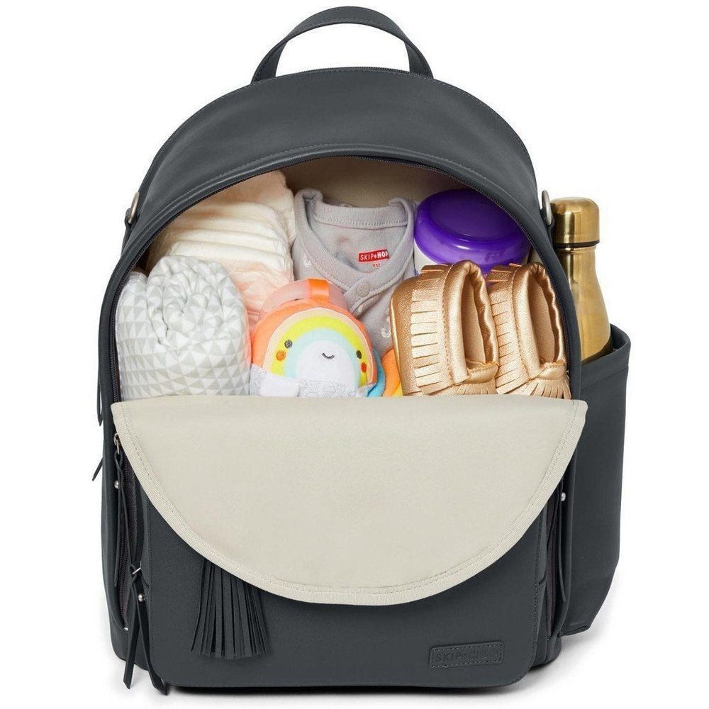 Skip Hop Greenwich Backpack Diaper Bag Smoke