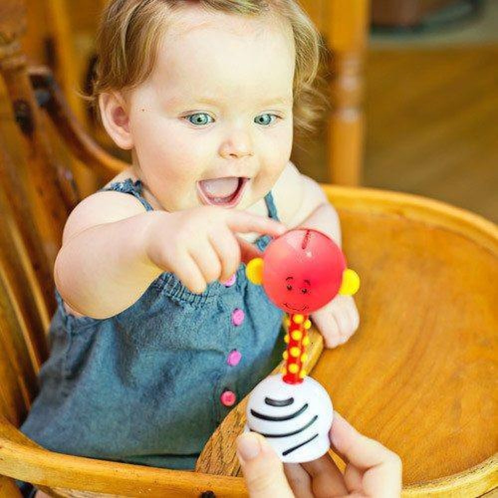 Smart Noggin Nogginstik Developmental Light Up Baby Rattle