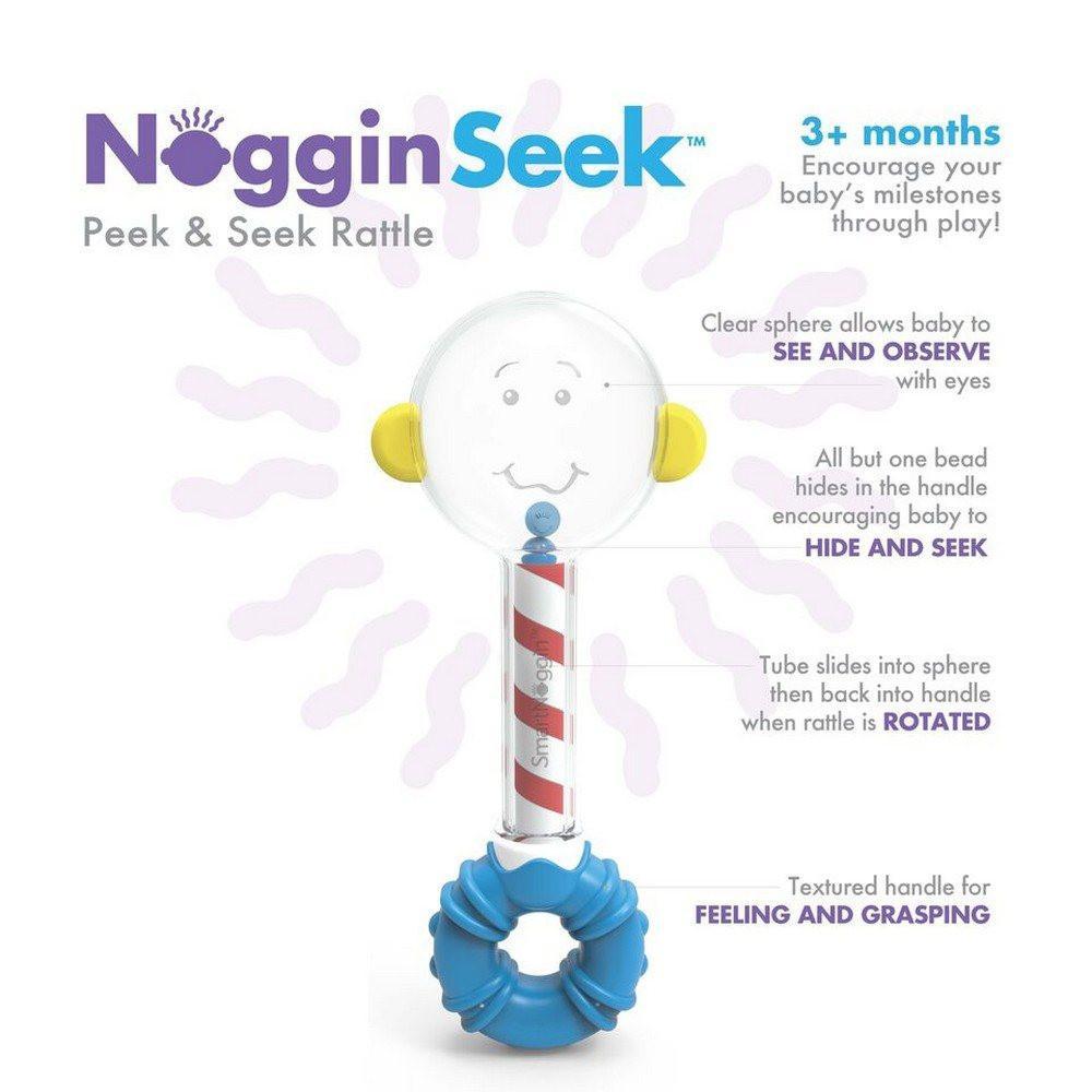 Smart Noggin NogginSeek Peek & Seek Rattle