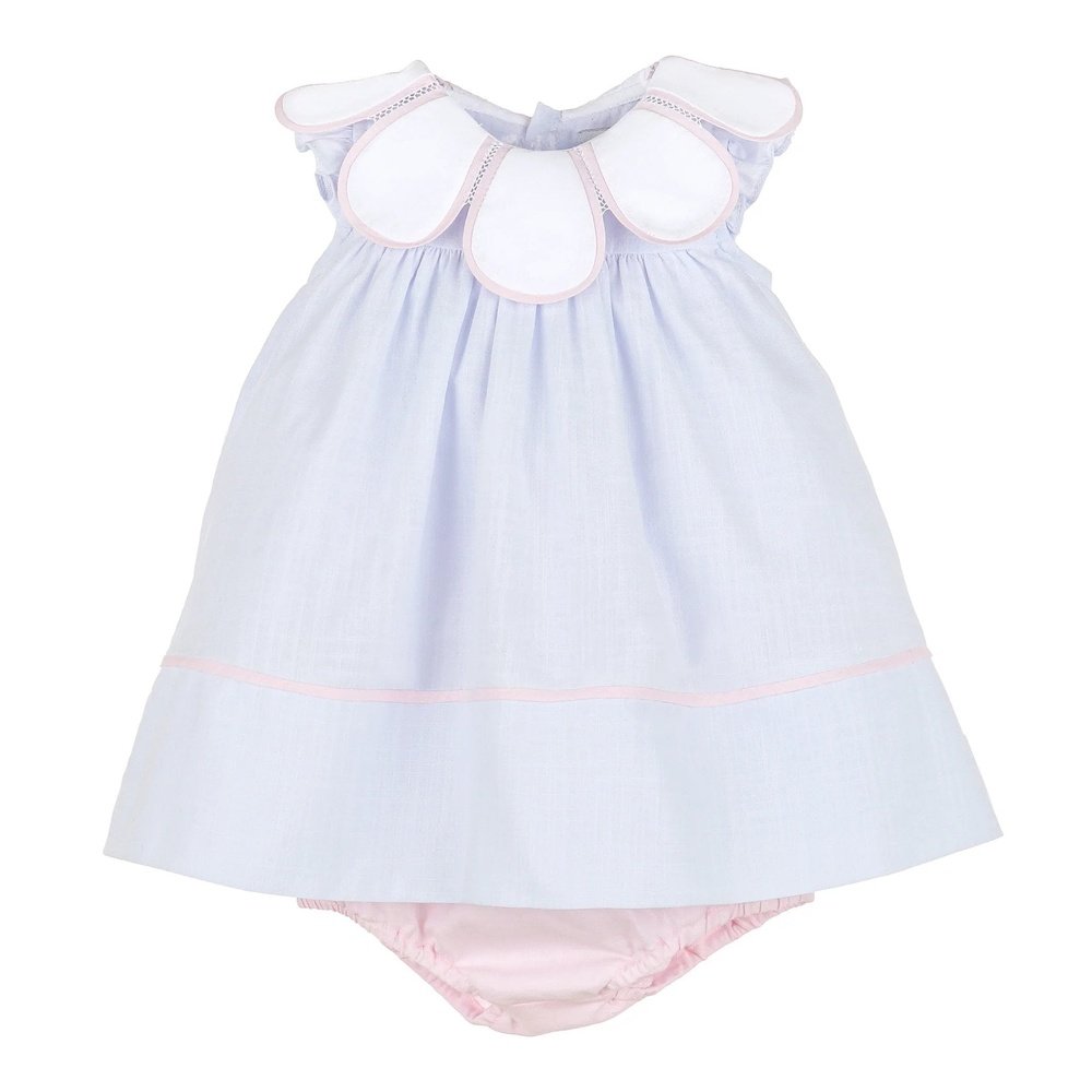 Sophie & Lucas Apparel 12 Mo / Blue Sophie & Lucas The Classic's Petal Float Dress