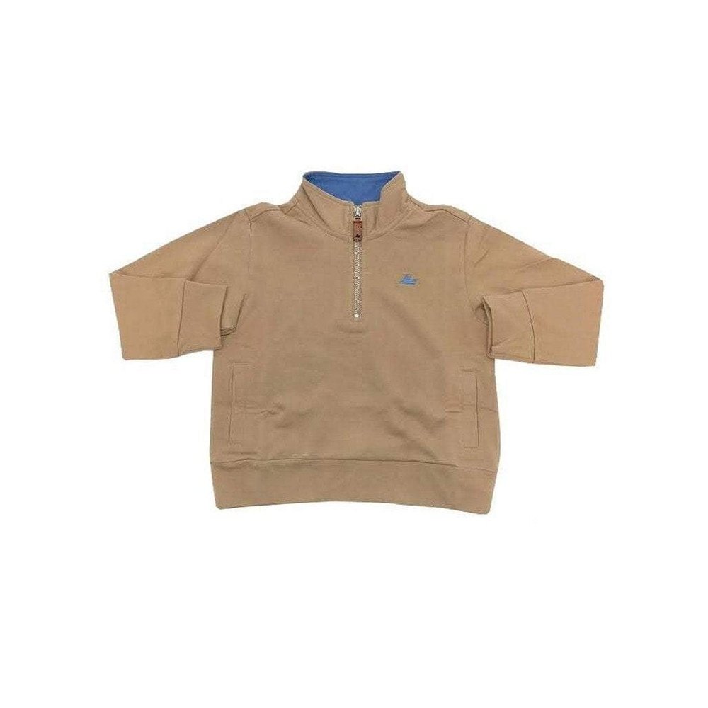 Southbound Boy's 1/4 Zip Pullover Khaki