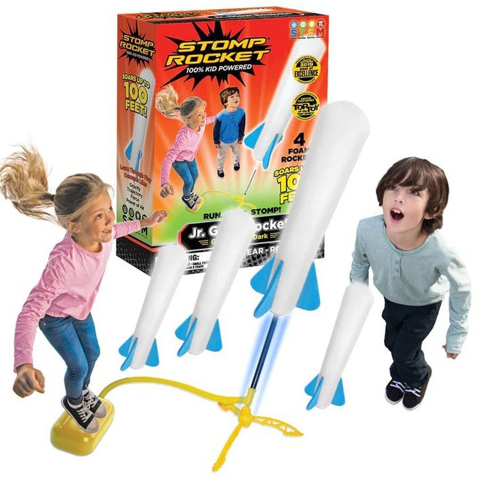 Stomp Rocket JR. Glow In The Dark Stomp Rocket