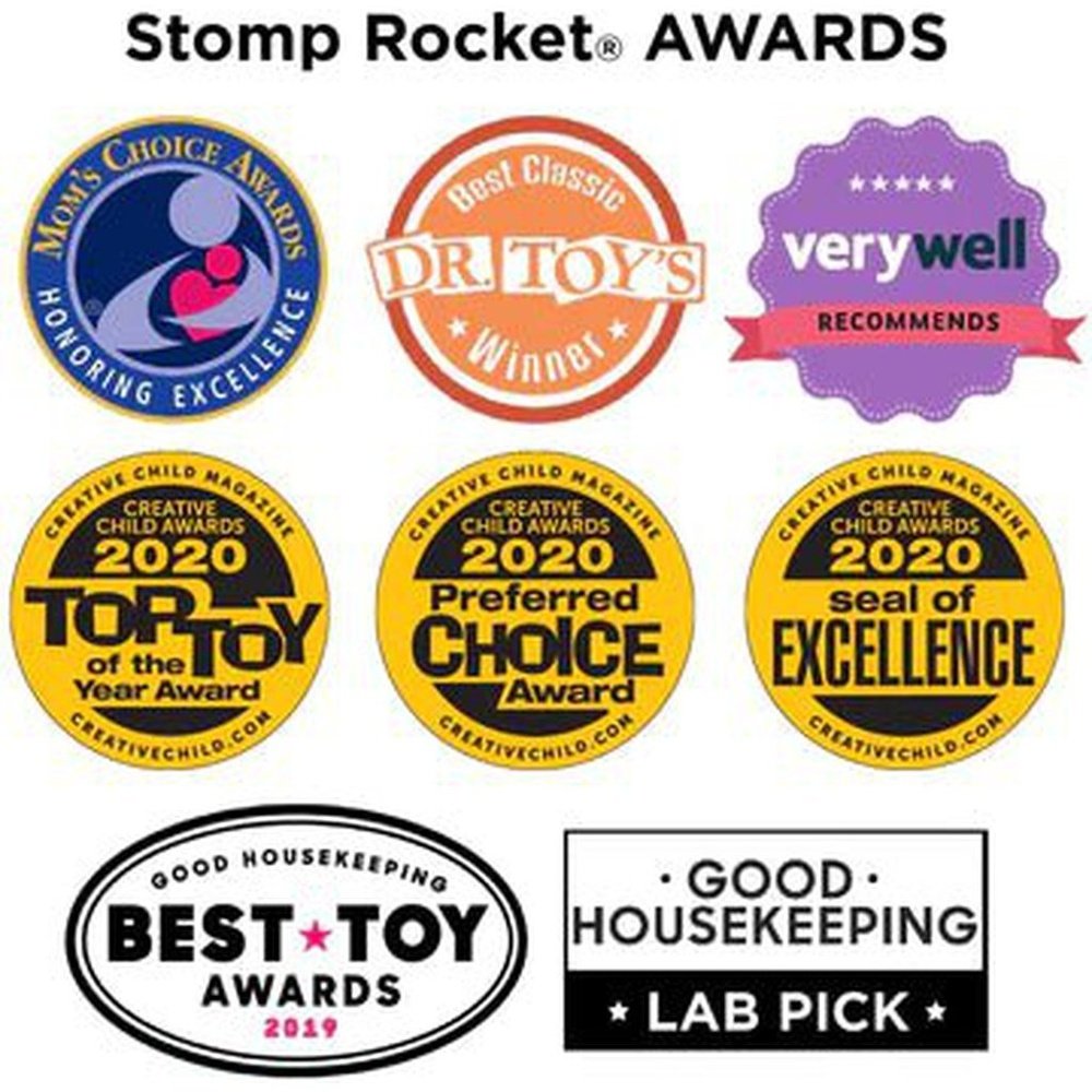 Stomp Rocket JR. Glow In The Dark Stomp Rocket