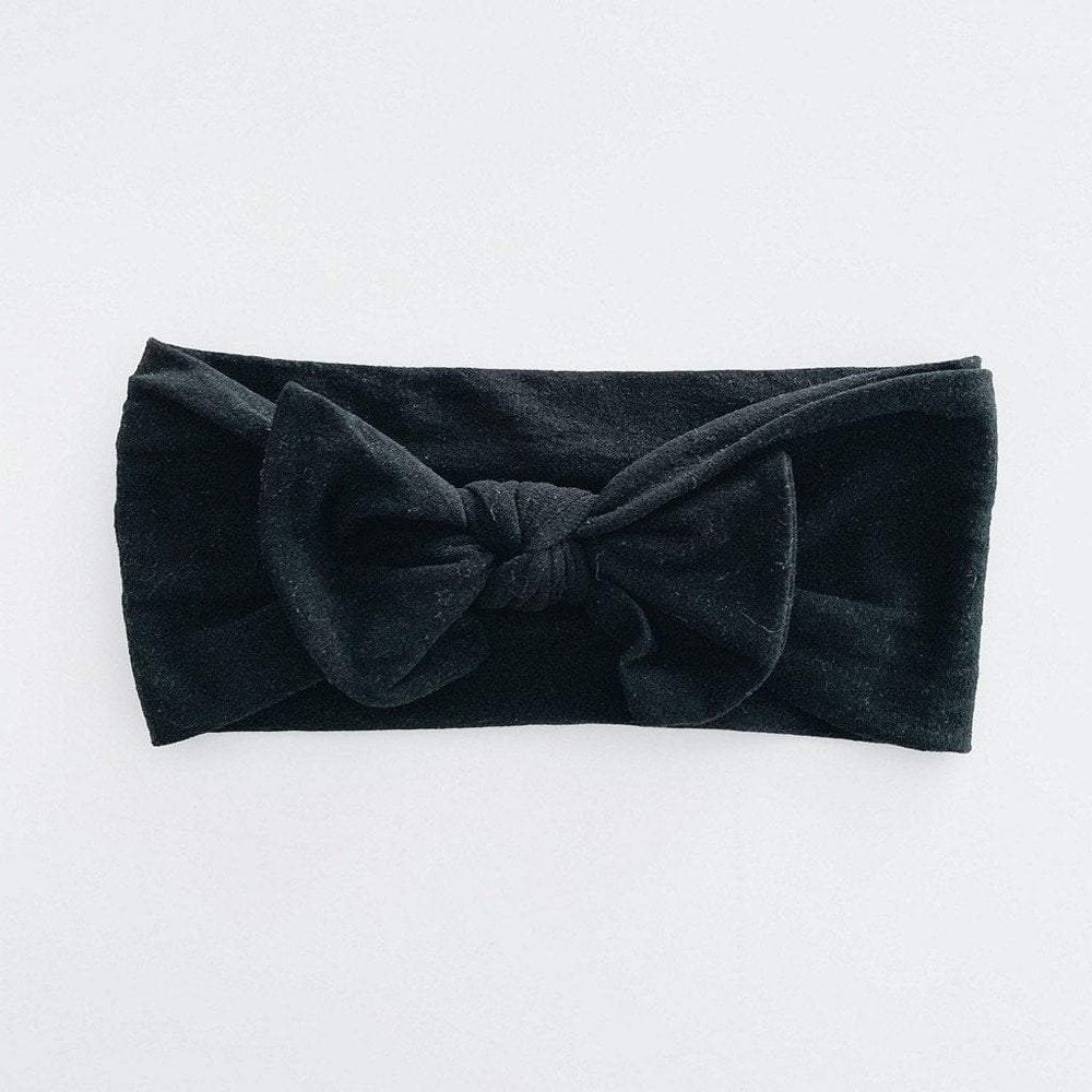 Sugar and MapleSugar & Maple Infant or Toddler Girl Classic Headband BlackBabysupermarket