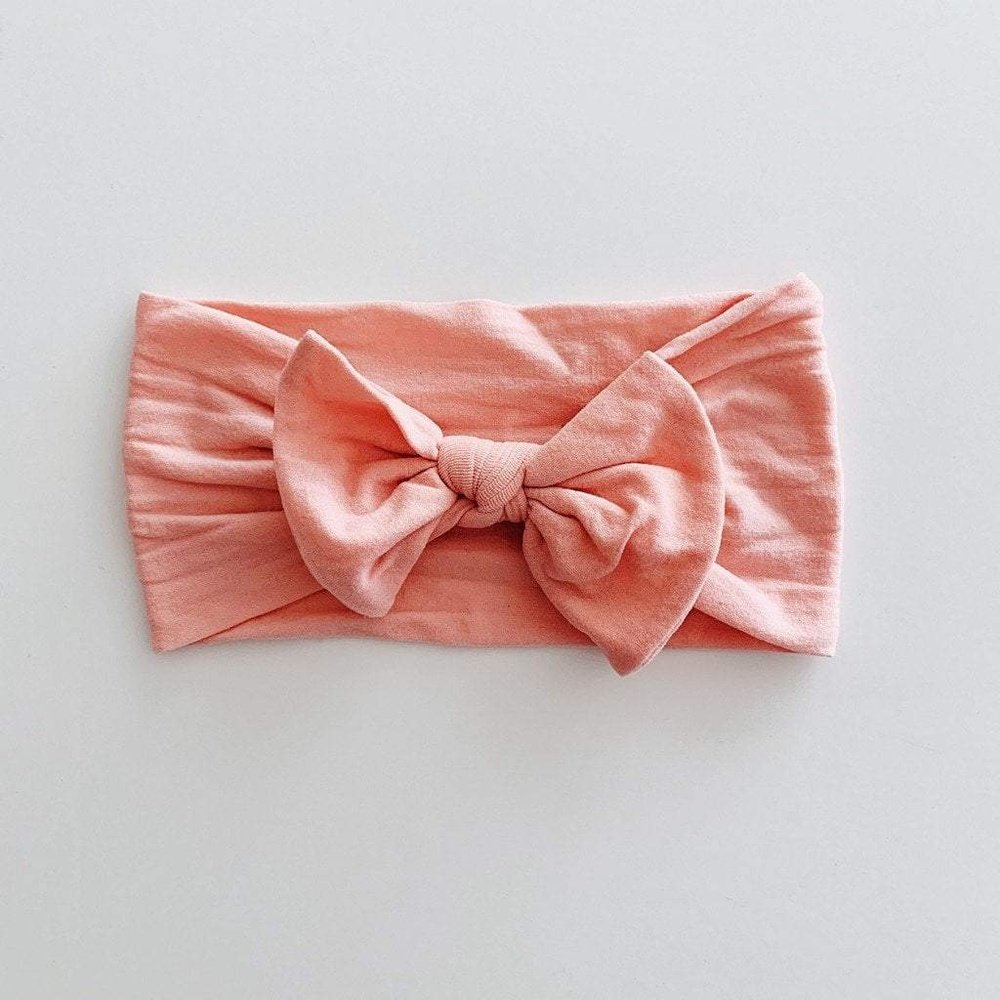 Sugar and MapleSugar & Maple Infant or Toddler Girl Classic Headband CoralBabysupermarket