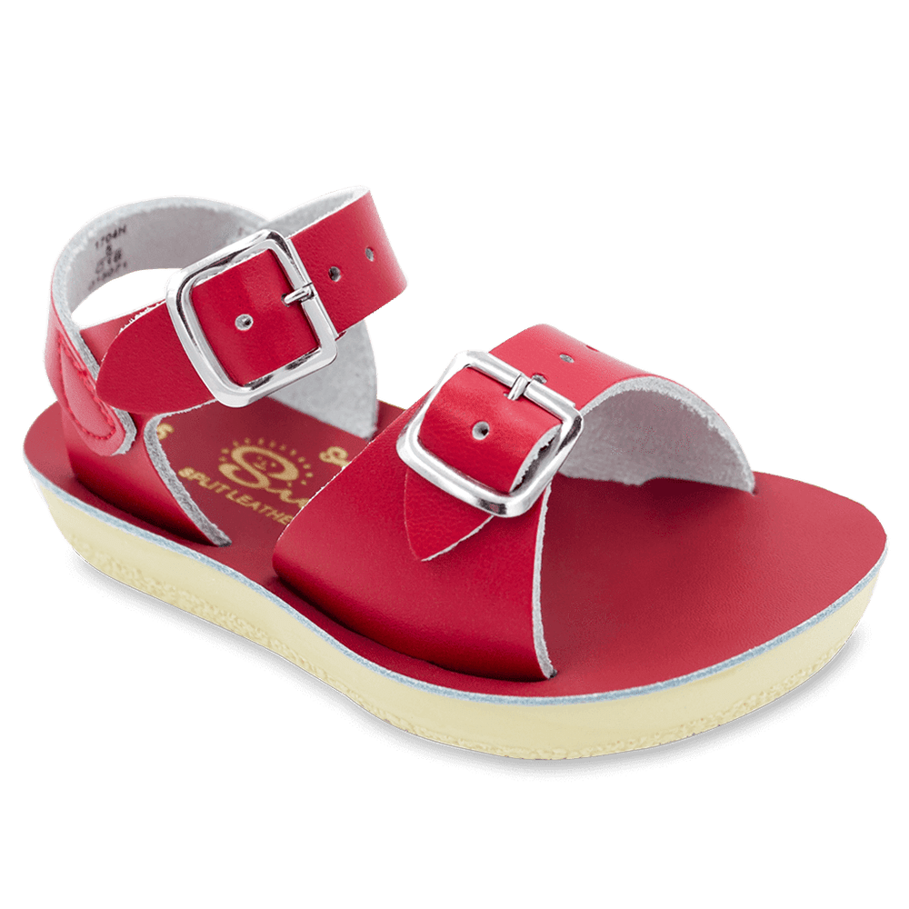 Hoy Shoe CompanySun San Red Surfer Sandals by Hoy ShoesBabysupermarket