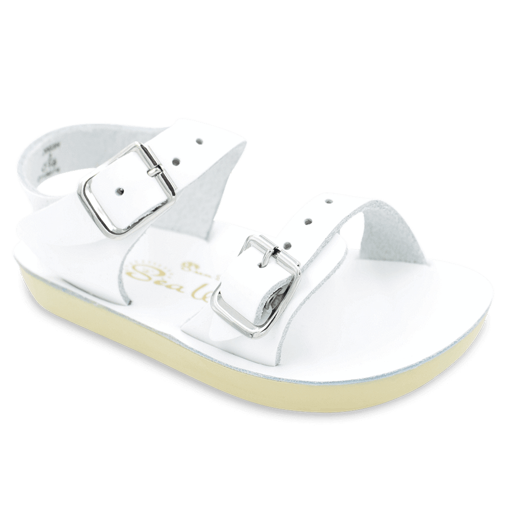 Hoy Shoe CompanySun San White Sea Wee Sandals by Hoy ShoesBabysupermarket