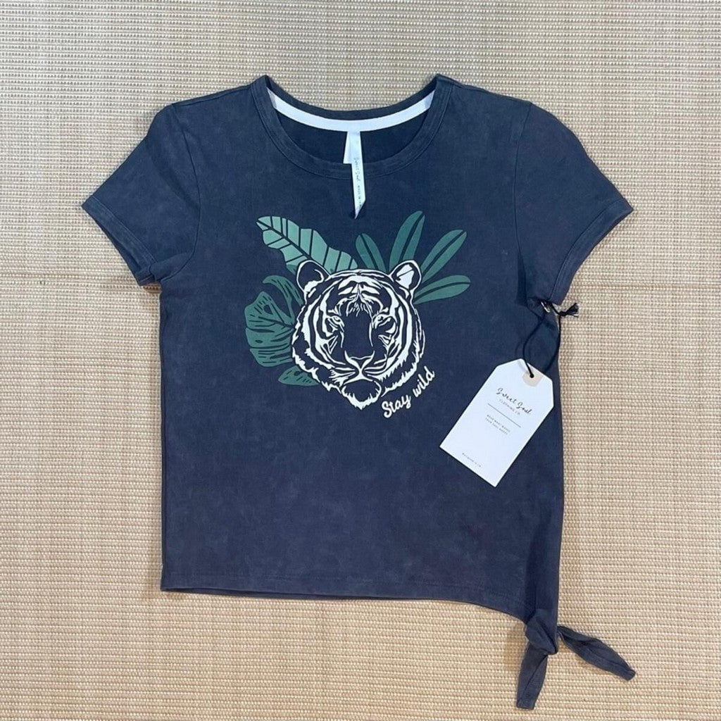 Sweet Soul Tween Stay Wild Tiger Graphic Tee