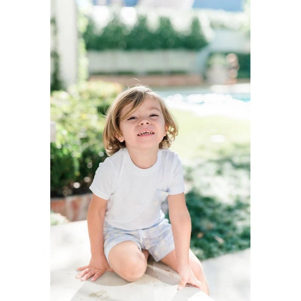 Proper Peony Apparel & Gifts The Proper Peony Blue Starfish Pocket Shirt