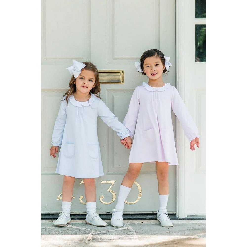 The Proper Peony Parkside Collection Girls Pink A-Line Dress