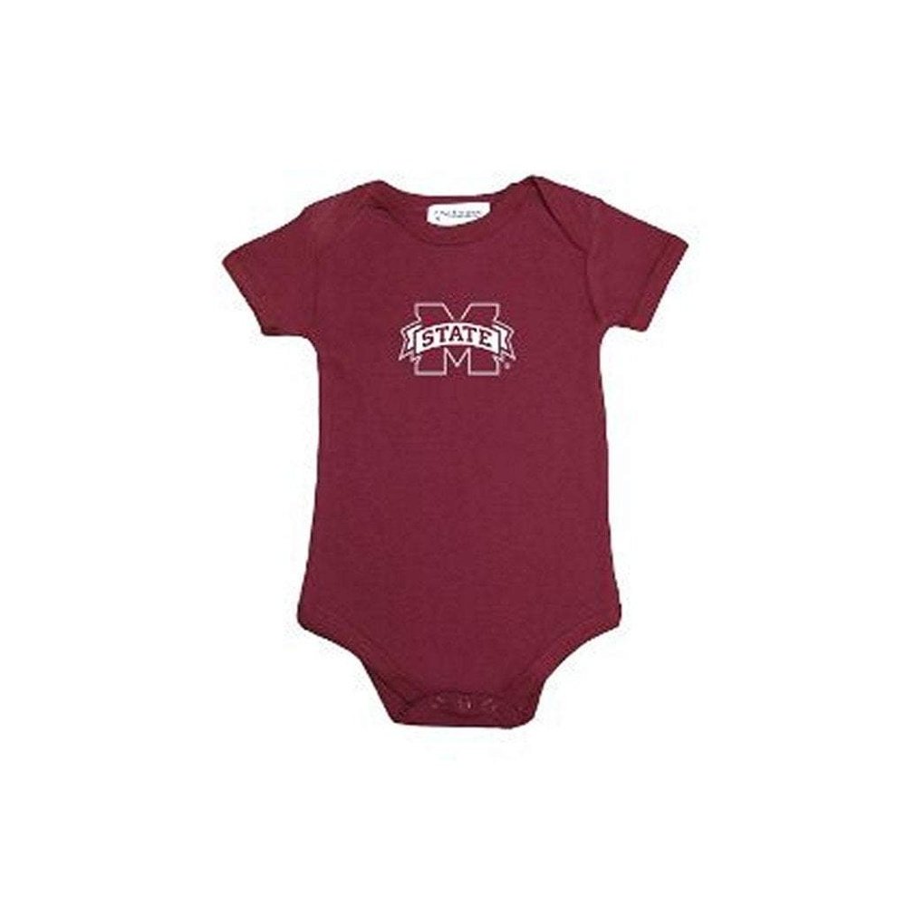 Two Feet Ahead MSU Infant Lap Shoulder Onesie