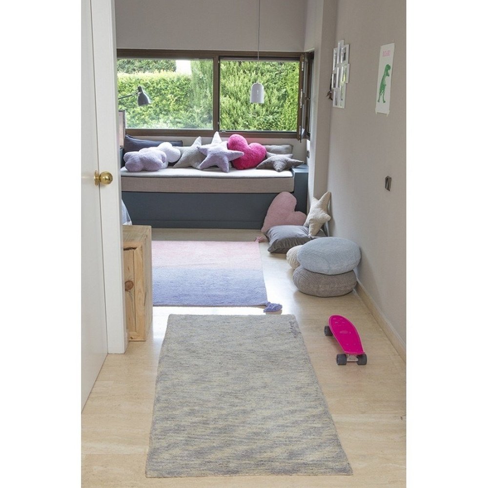 Washable Rug by Lorena Canals Ombre Dark Grey