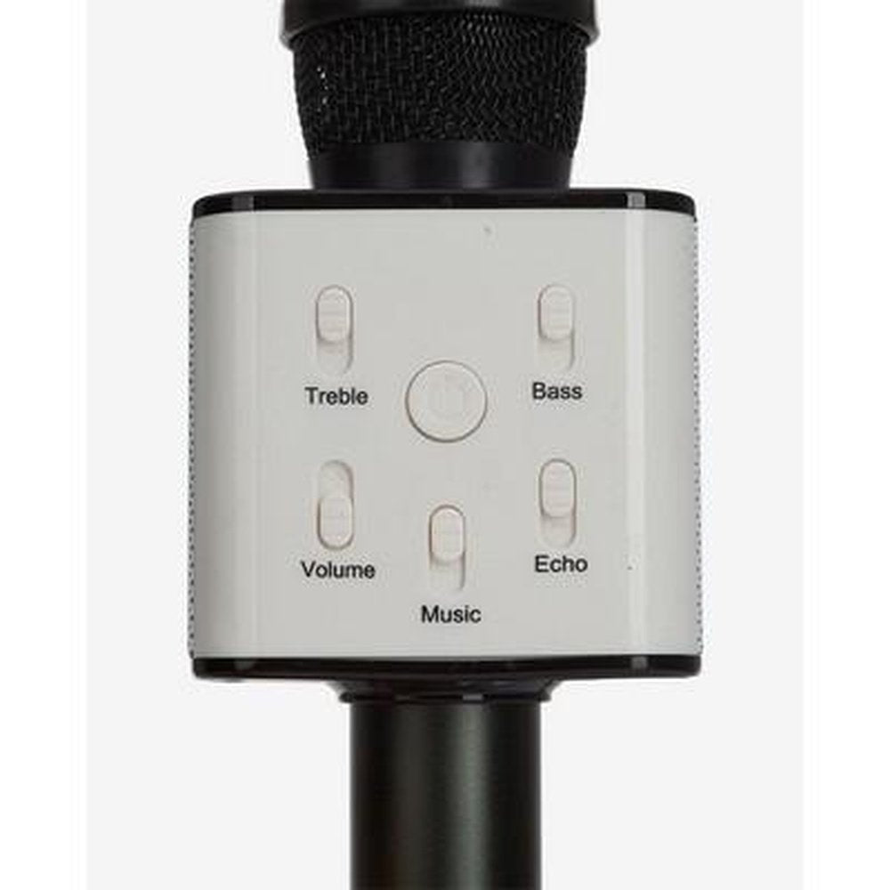Wireless Express Sing-Along Pro Black Bluetooth Microphone