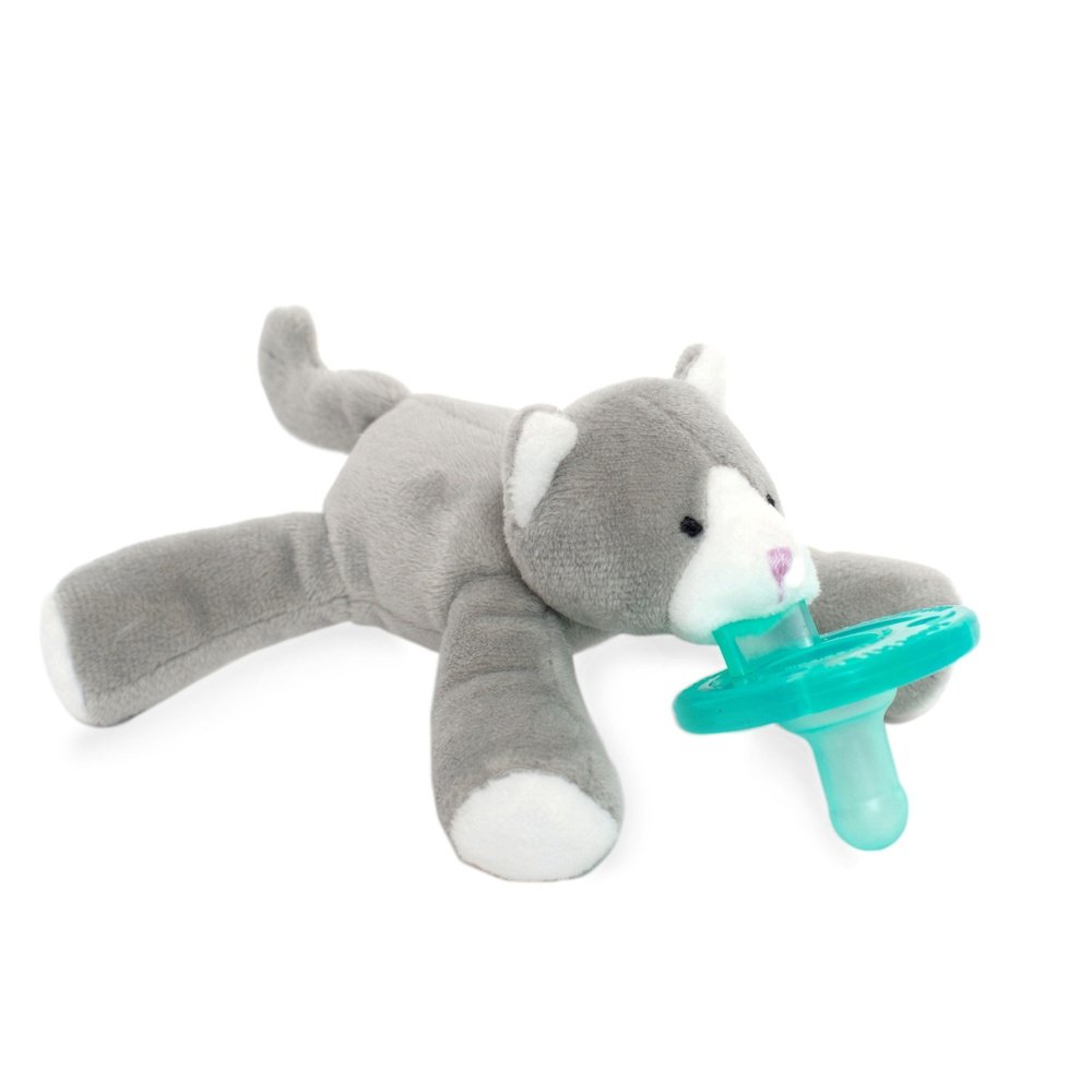 WubbaNub Infant Pacifier Grey Kitten