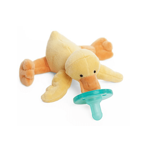WubbaNub Infant Pacifier Piper Yellow Baby Duck