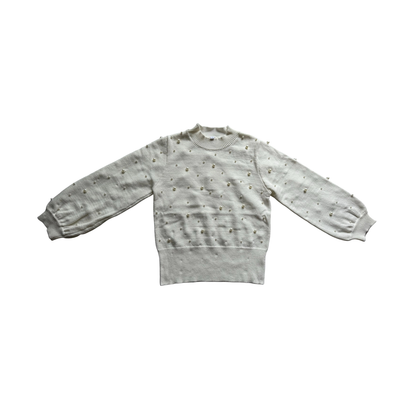 Tweenstyle Embellished Pearl Sweater