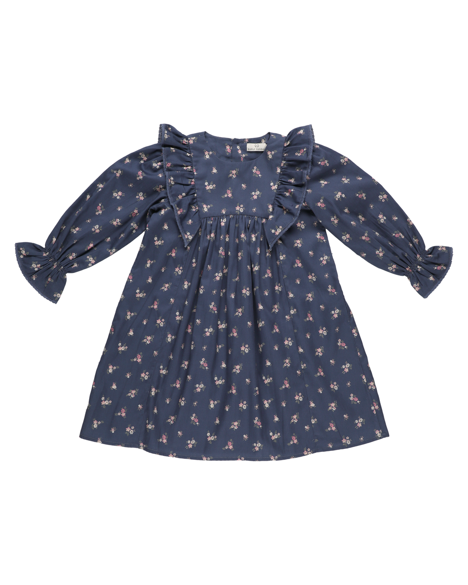 Early Sunday Margot Dress - Ditsy Bouquet Navy
