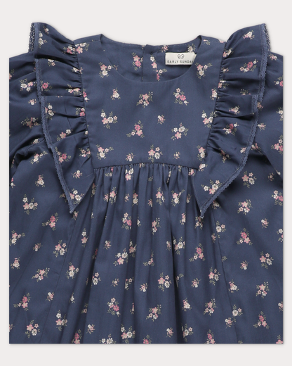 Early Sunday Margot Dress - Ditsy Bouquet Navy