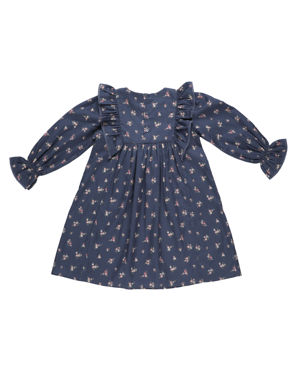 Early Sunday Margot Dress - Ditsy Bouquet Navy