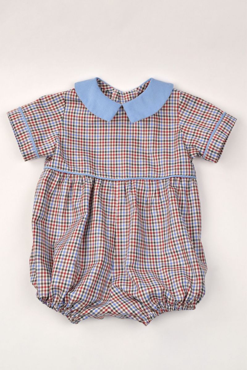 Funtasia Too Boys Autumn Plaid Dressy Bubble