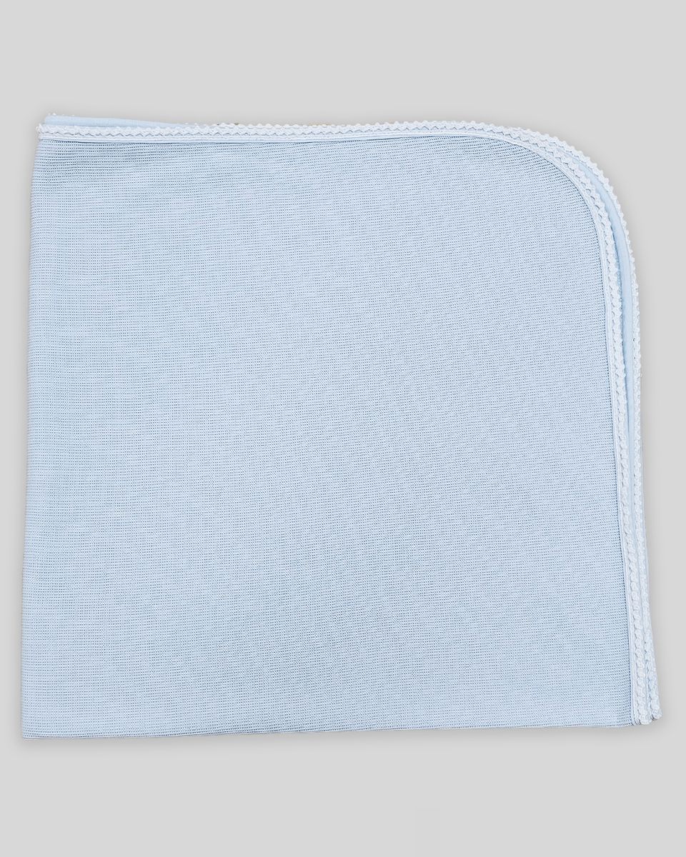 Miocotton Milen Blanket- Special Knit Blue