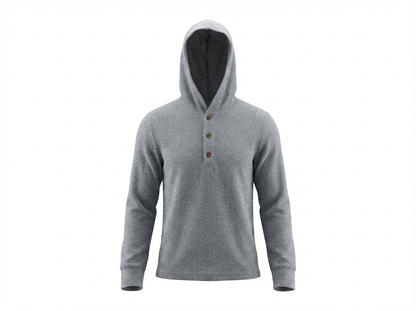 Finn Boys Hackle Hoodie - Weathered Ash