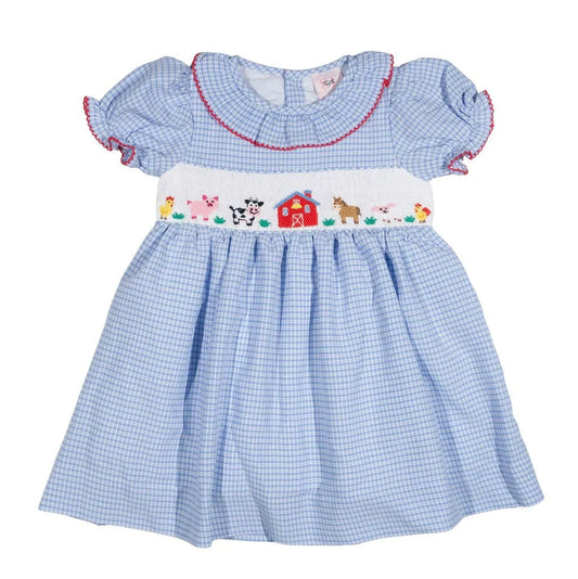 Shop Teeta Girls Dress - E-I-EI-O