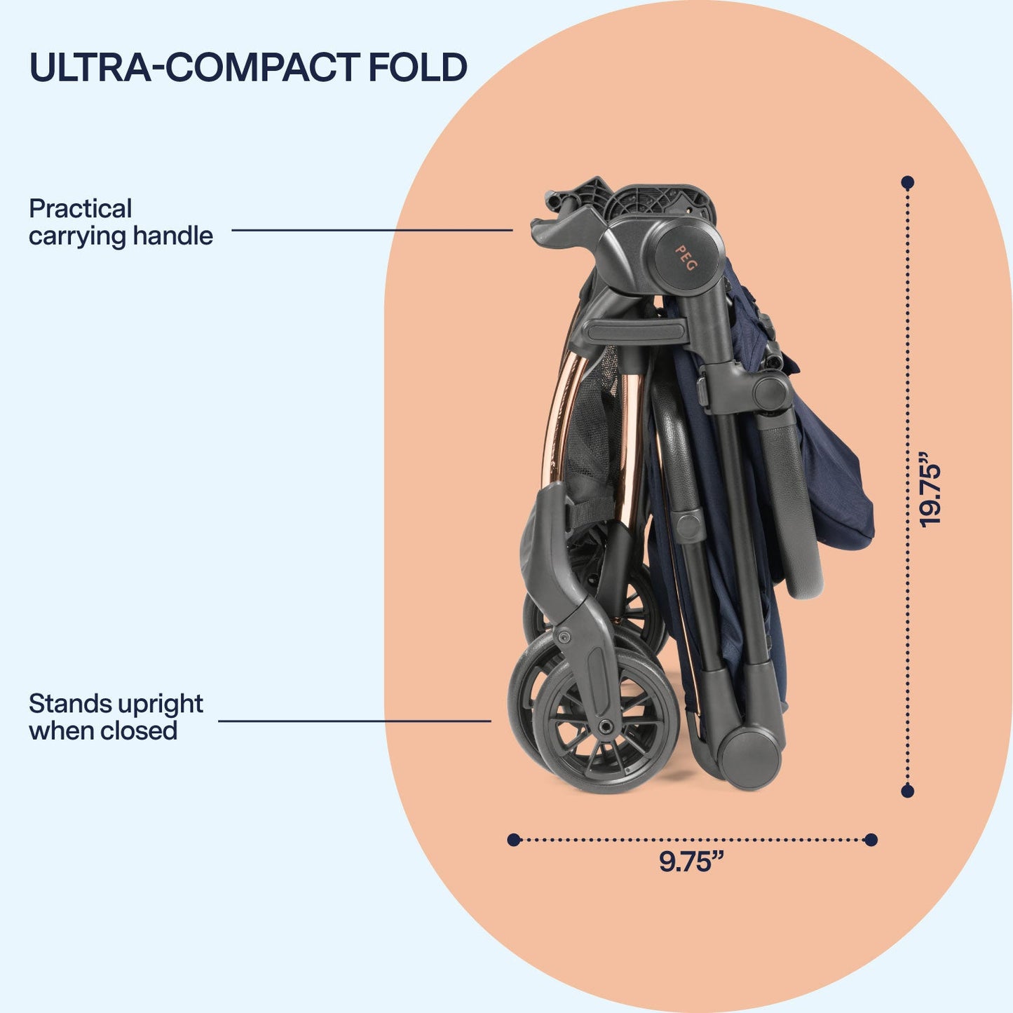 PEGPEG Volo Stroller + Travel BagBabysupermarket
