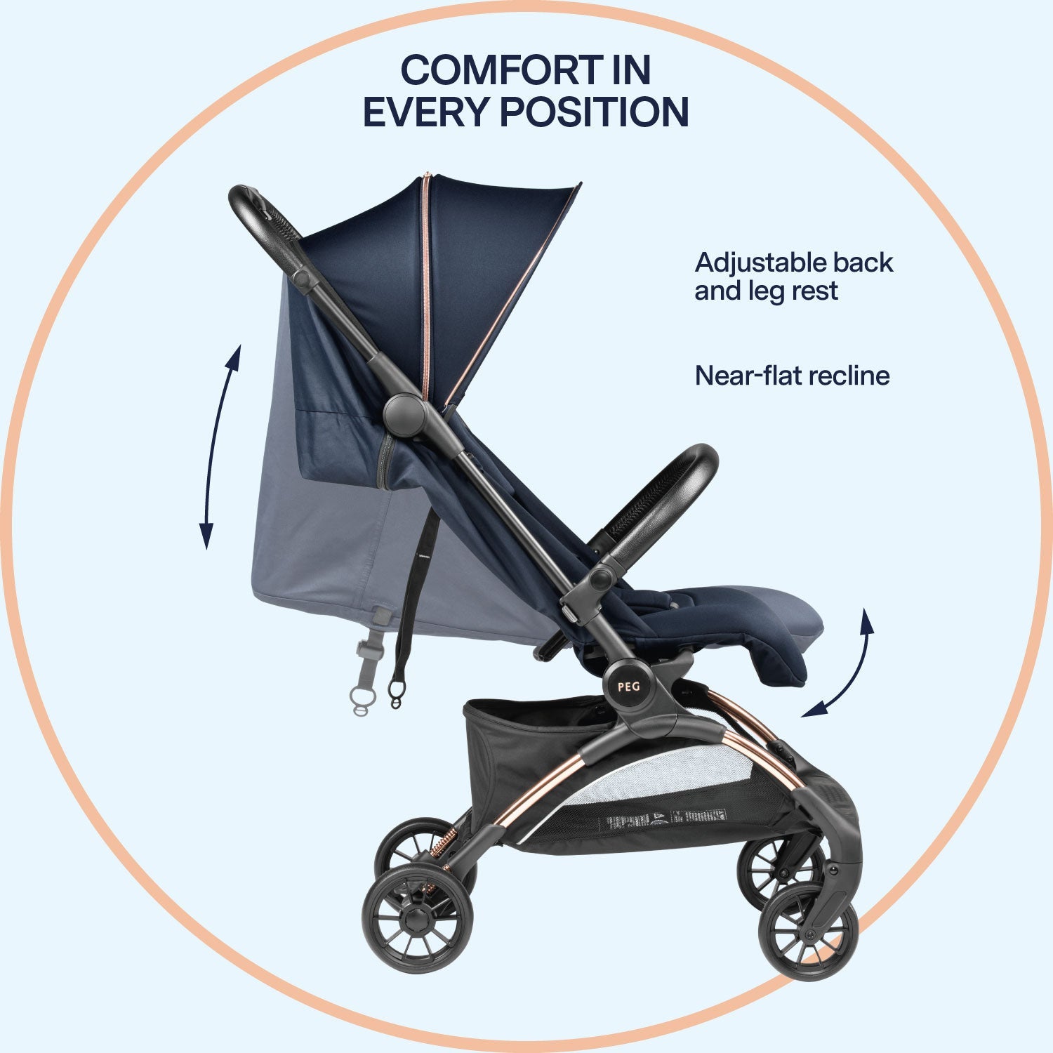 PEGPEG Volo Stroller + Travel BagBabysupermarket