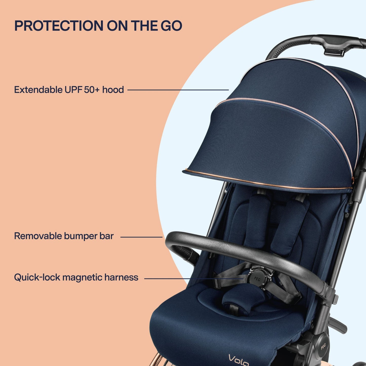 PEGPEG Volo Stroller + Travel BagBabysupermarket