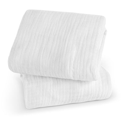 UPPAbaby Remi V2 Organic Cotton Mattress Covers Set of 2