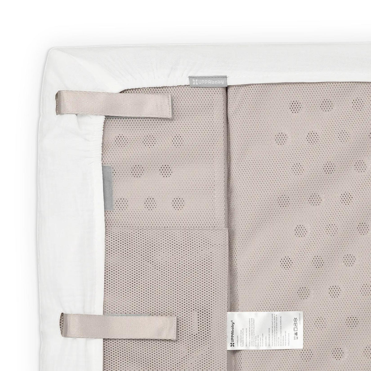 UPPAbaby Remi V2 Organic Cotton Mattress Covers Set of 2