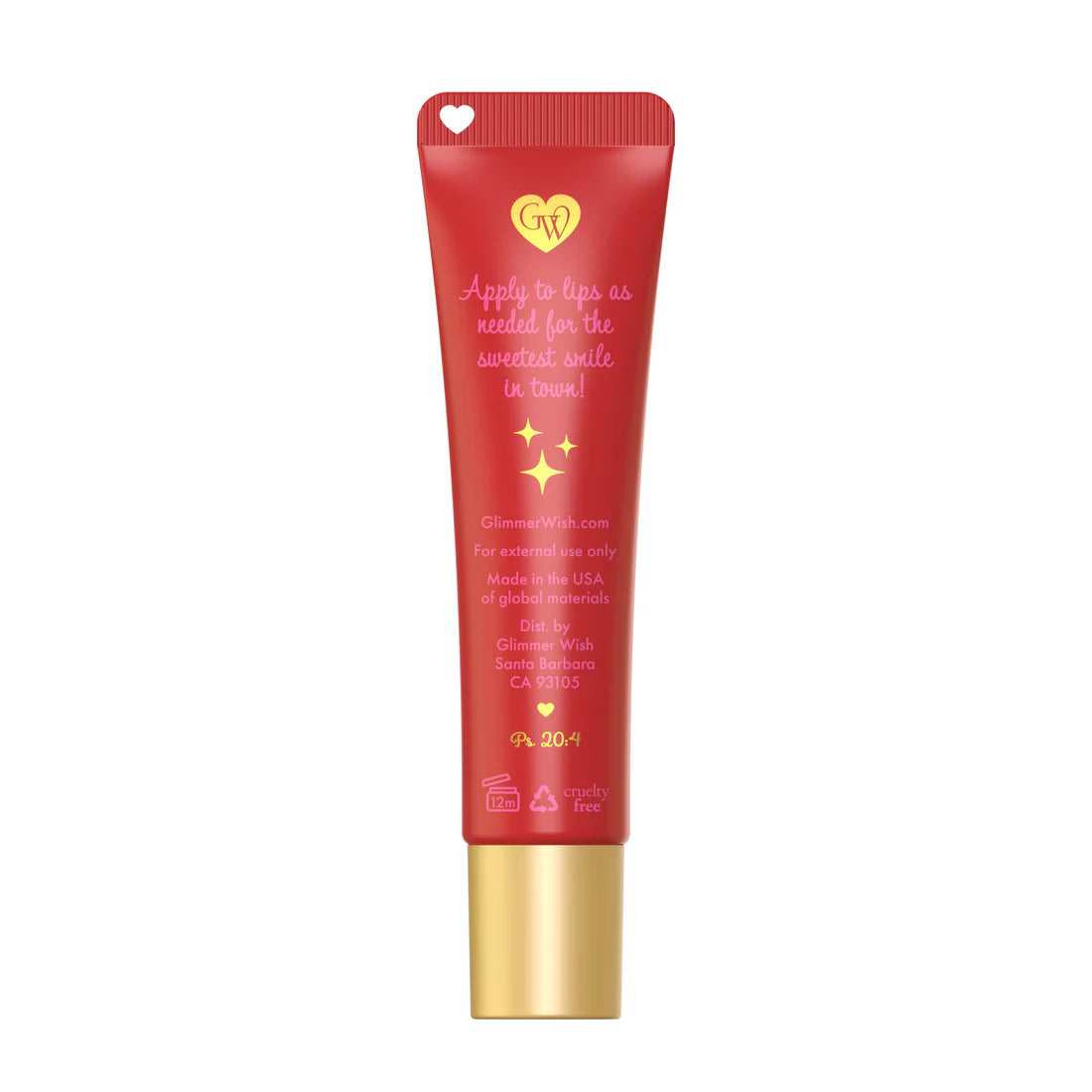 Glimmer Wish Whipped Lip Balm - Cerise