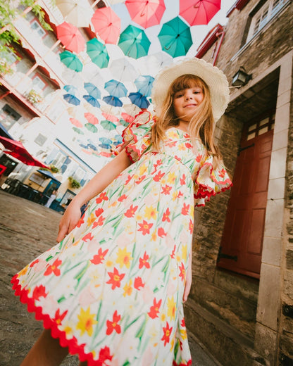 Deux par Deux Daffodils Dress