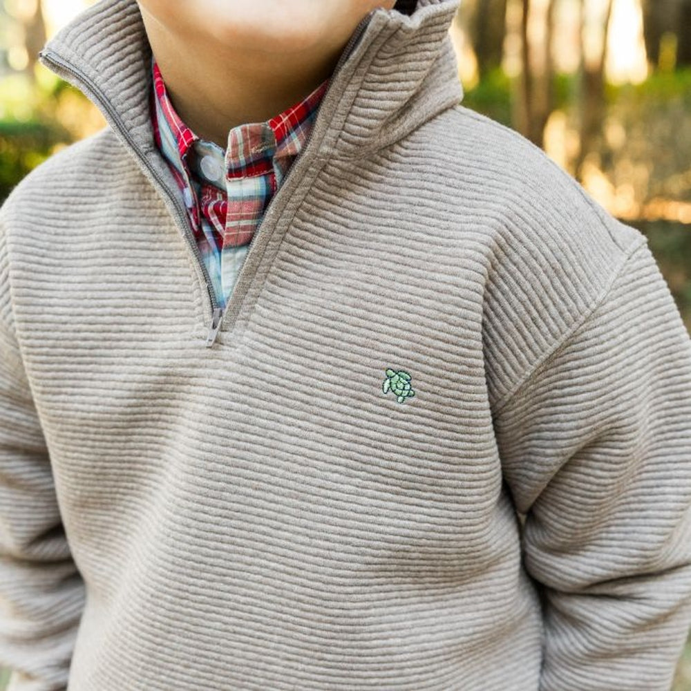 J Bailey by Bailey Boys Glenn Half Zip Pullover - Acorn