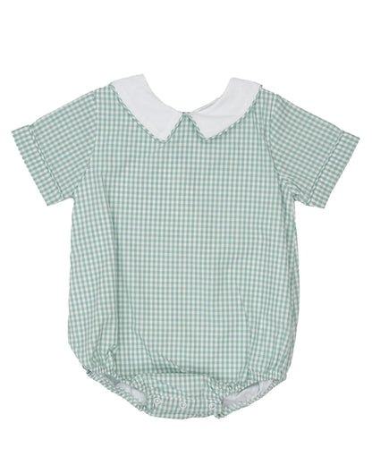The Oaks ApparelThe Oaks Apparel Boy's James Teal Briar Check BubbleBabysupermarket