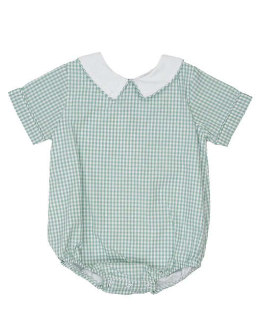 The Oaks ApparelThe Oaks Apparel Boy's James Teal Briar Check BubbleBabysupermarket