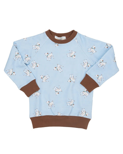 The Oaks ApparelThe Oaks Apparel Boy's Bluebell Pups SweatshirtBabysupermarket