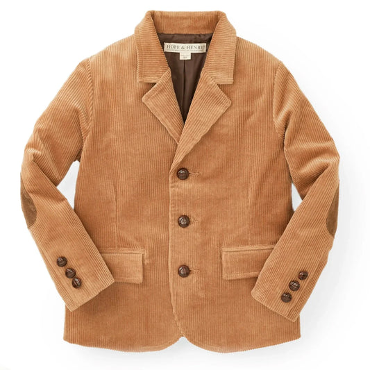 Hope & Henry Boys Organic Corduroy Blazer