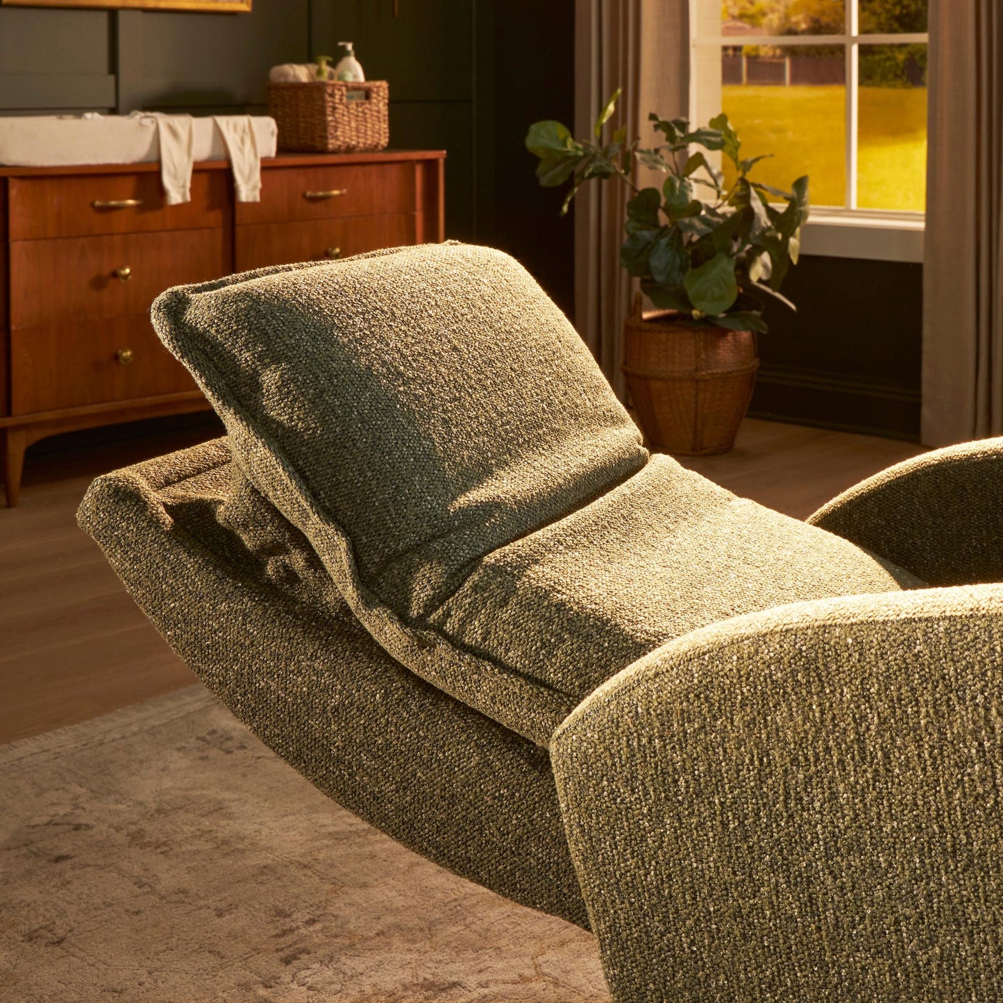 Storytime Calli Swivel Glider Recliner
