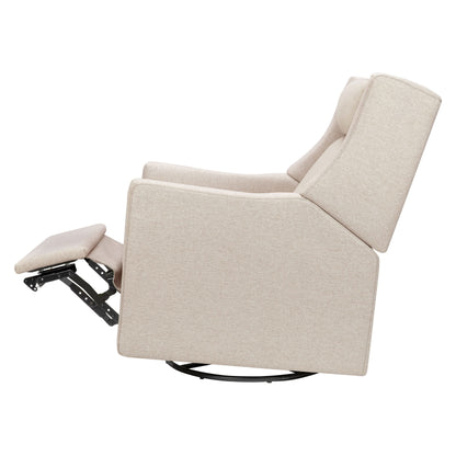 Babyletto Kiwi Deluxe Power Recliner & Swivel Glider with Heat and Massage