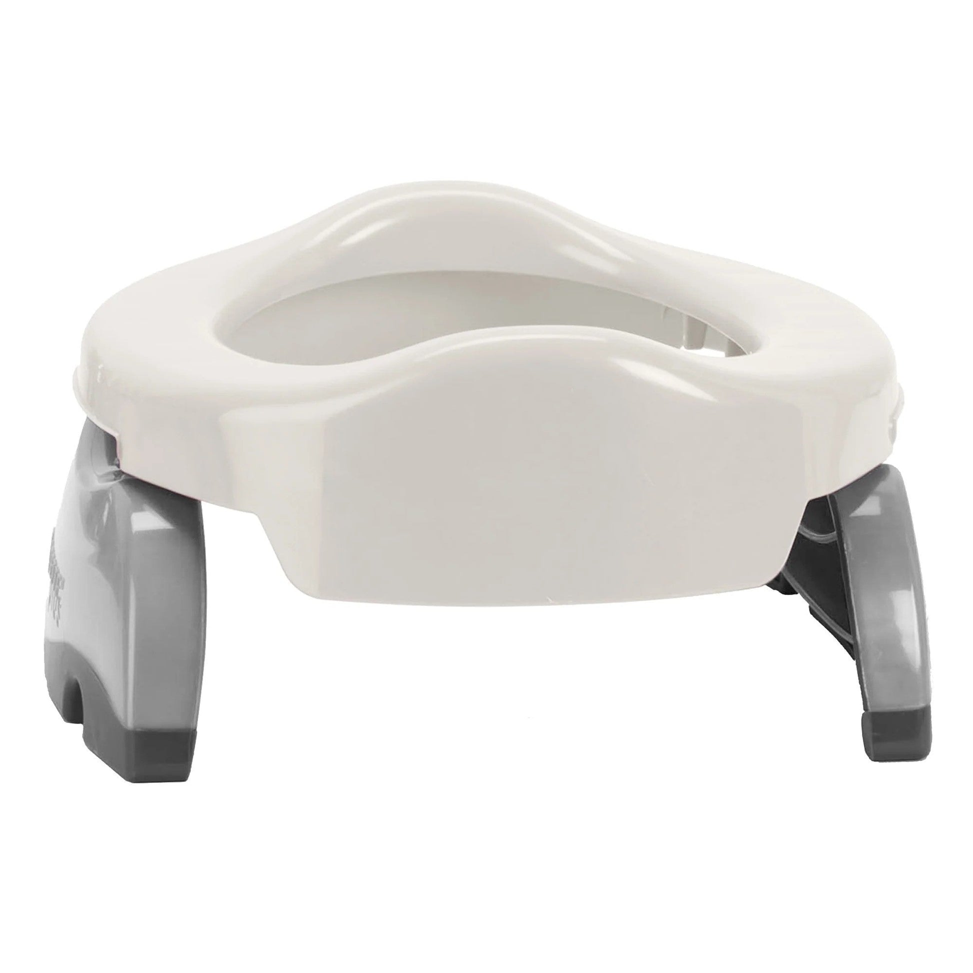 2 IN 1 Potette Plus White w/Gray Legs