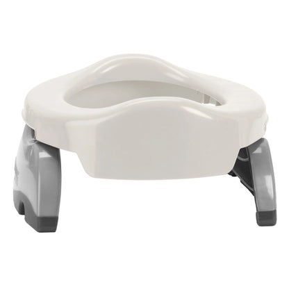 2 IN 1 Potette Plus White w/Gray Legs